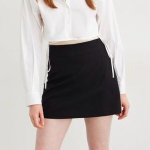Dynamite Black Mini Skirt Size XXS Classic